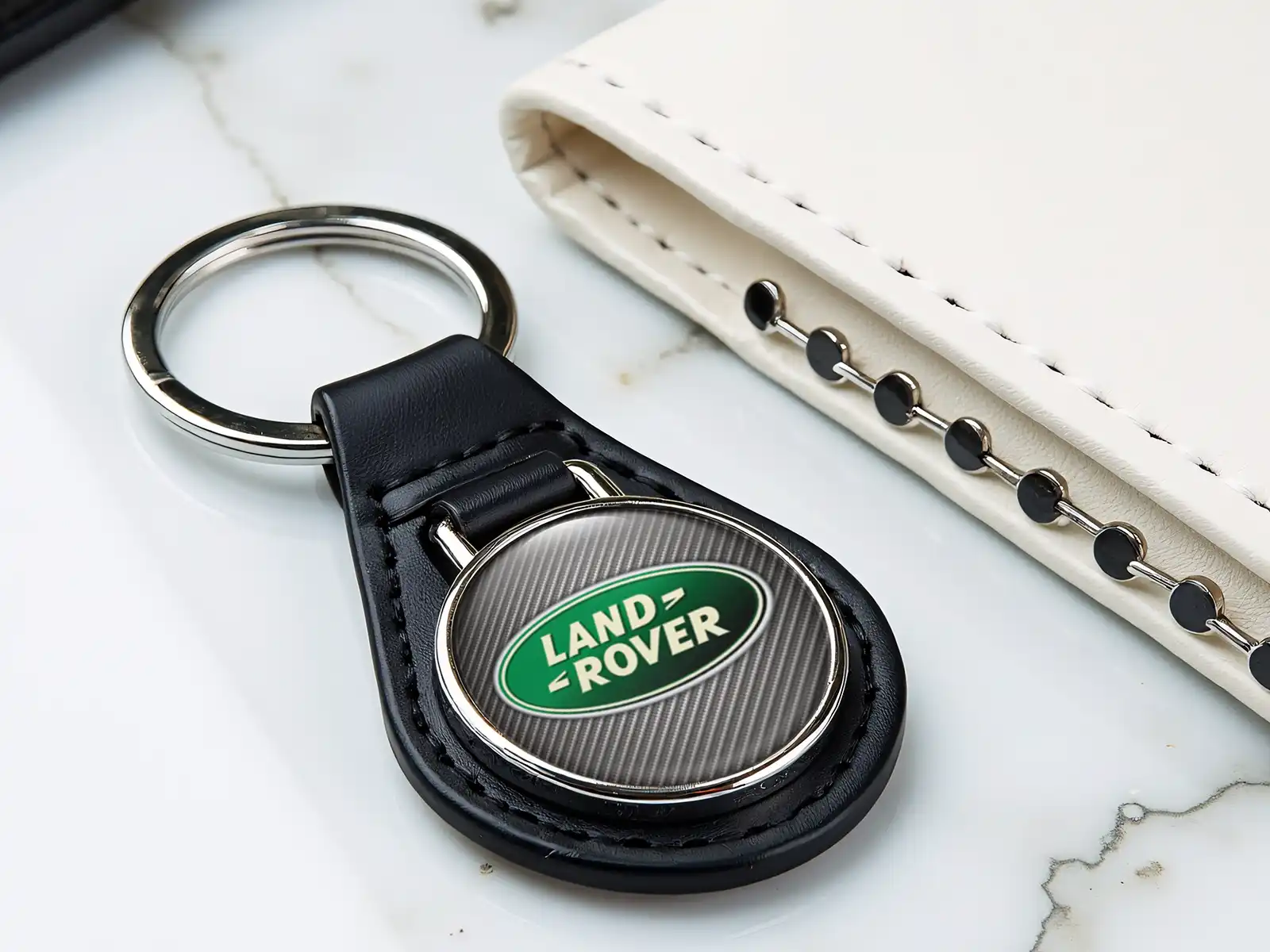 Land Rover Portachiavi Coach In Pelle Sintetica Top Chic